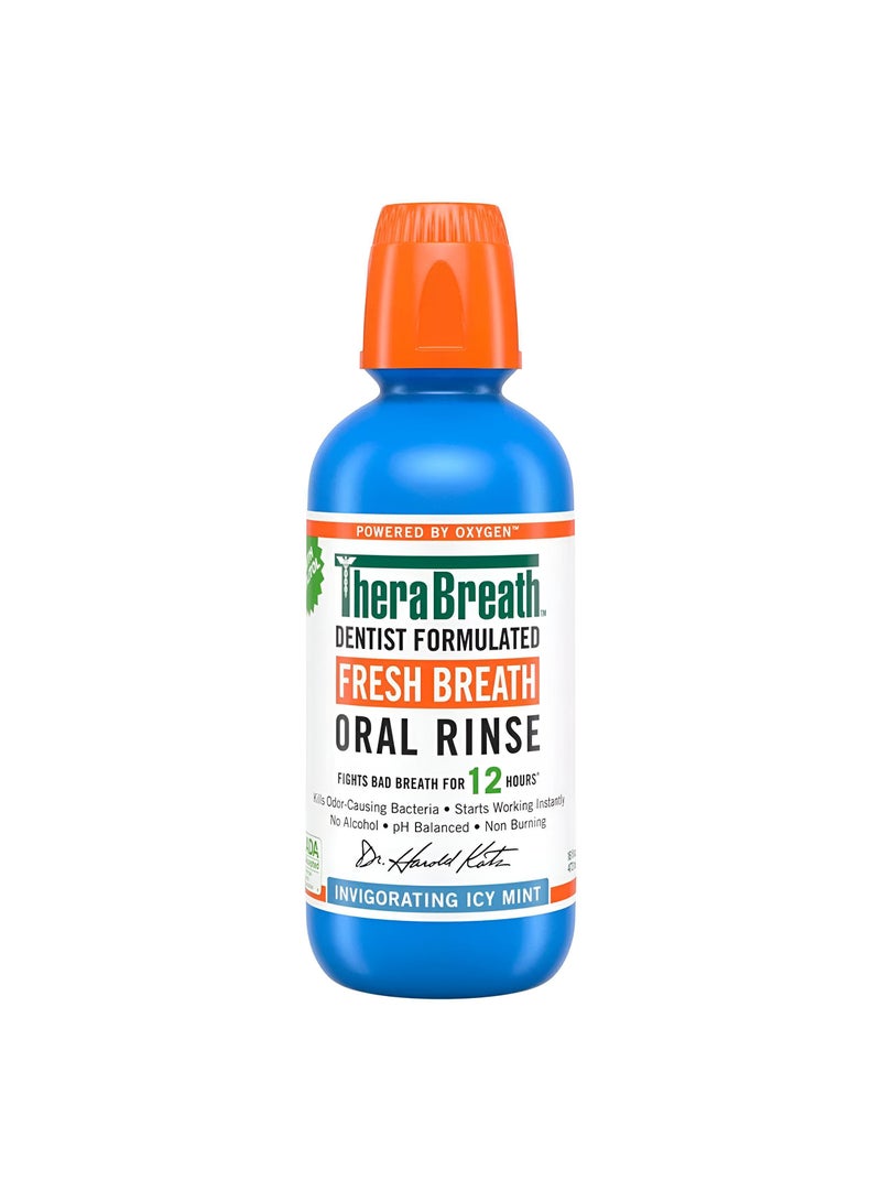 Therabreath Is The Mouth Of Fresh Breith - Refreshing Mint Flavor - 16 Ounces (473 Ml) - Image 1