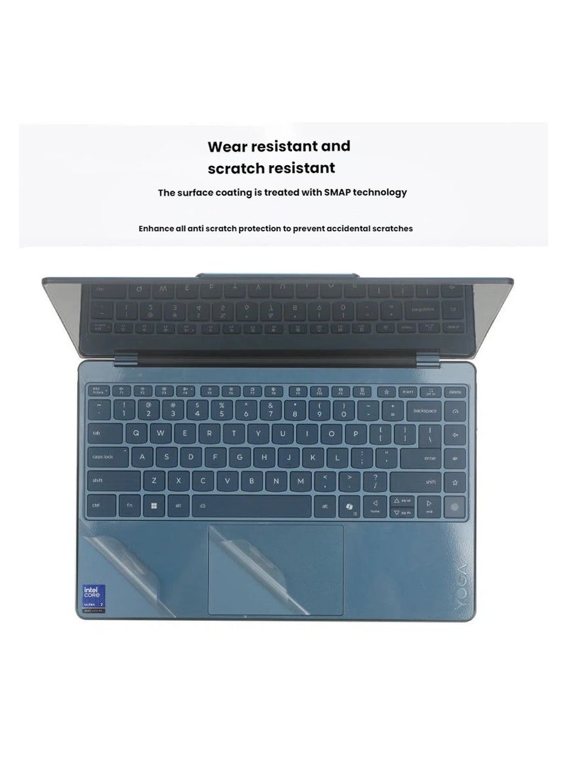 general Laptop Sticker Sleeve for Lenovo Yoga Slim 9i Gen 10 Laptop Scratch Resistant Stickers 3-Sided Laptop Film Laptop Film - Image 3