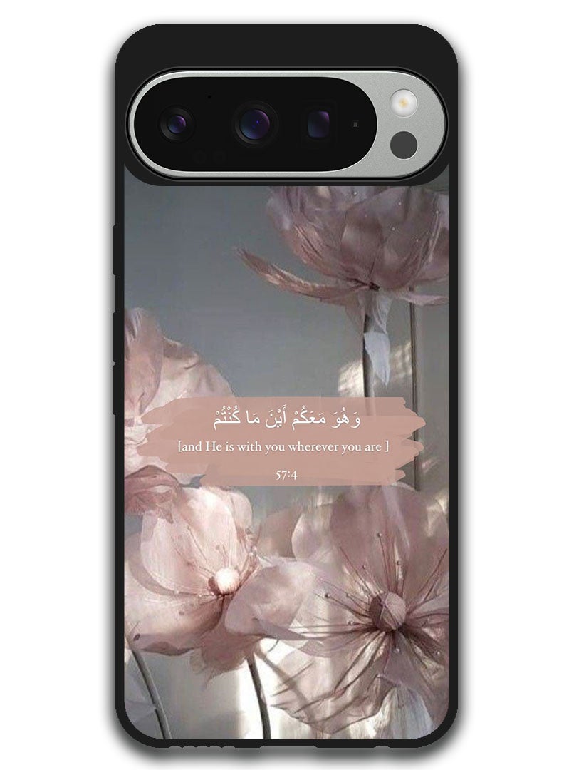 Theodor Protective Case Anti Scratch Shock Proof Bumper Cover For Google Pixel 9 Pro He is with you - Image 1