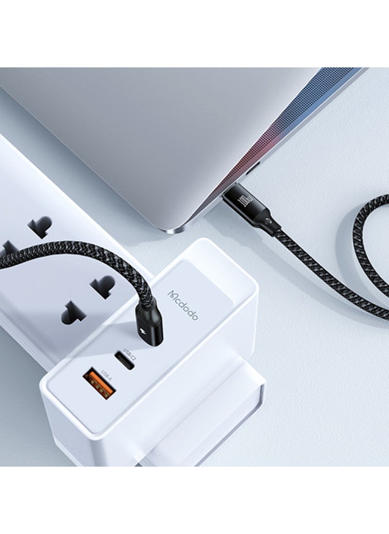 Mcdodo - MCDODO CA 494 3 IN1 100W USB-C TO TYPE-C LIGHTNING  WIRELESS CHARGER FOR APPLE WATCH CABLE 1.2M - Image 1