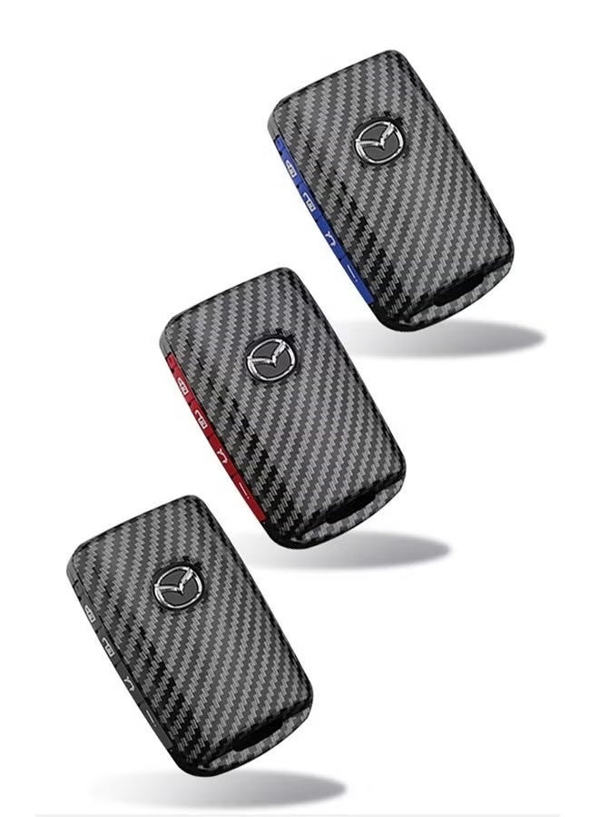 mazda Suitable For 2019-2021 Mazda 3/Mazda 3 Hatchback/Mazda CX4 CX5 CX8 CX9 CX-30/Mazda 6 WAZSKE11D01 key Protection Case High-end Car Key Case - Image 2