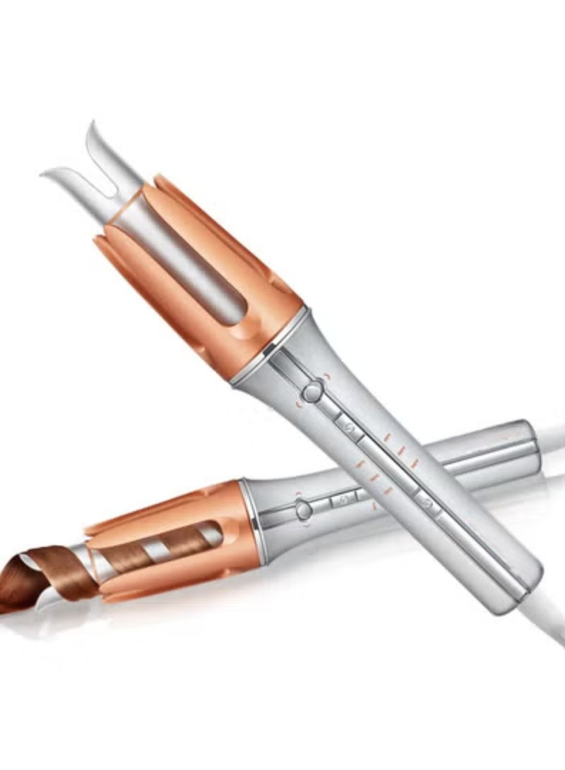 Automatic Curling Iron, Fast Heating Ceramic Hair Curler with Anti-Tangle, Auto Shut-Off, 3 Heat Settings, Portable Curling Tool for Quick & Easy Hair Styling for Women - Image 1