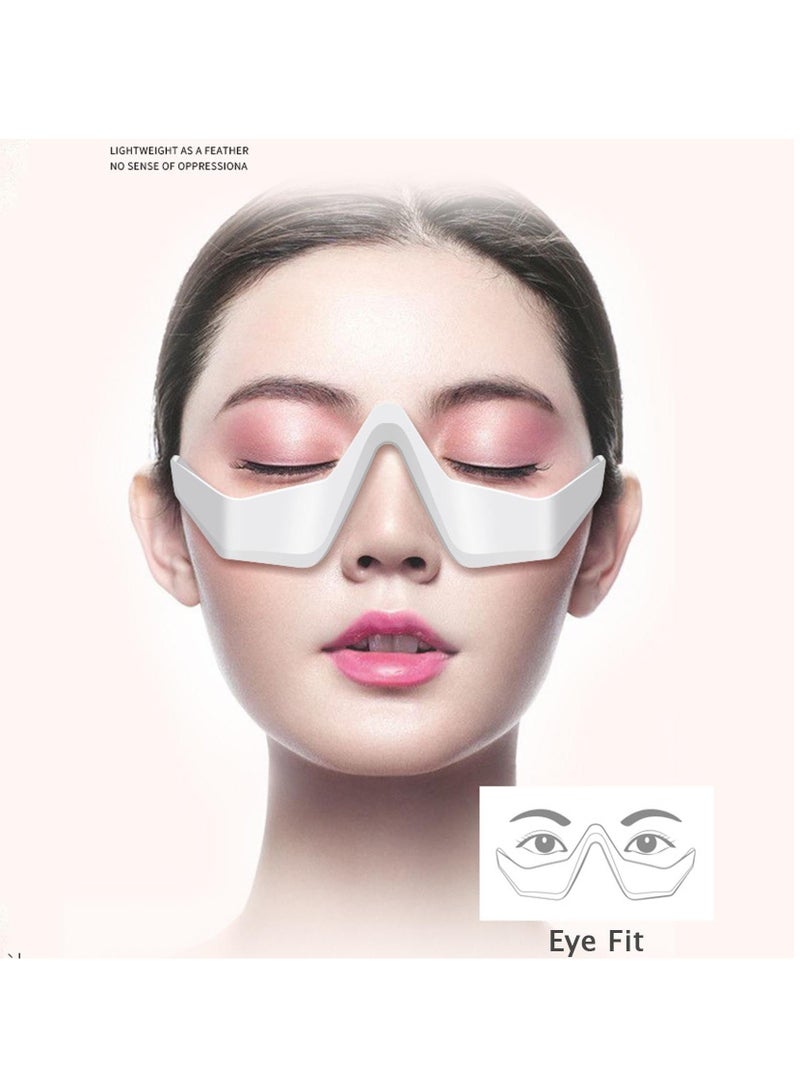 XiuWoo Eyecare Pro, Unwind Eye Beauty 3D Surround Deep Repair Vibration Massager for Dark Circles Bags, Yarana Care Pro Relax Relieve Sore Eyes, Firm Tone Device - Image 2