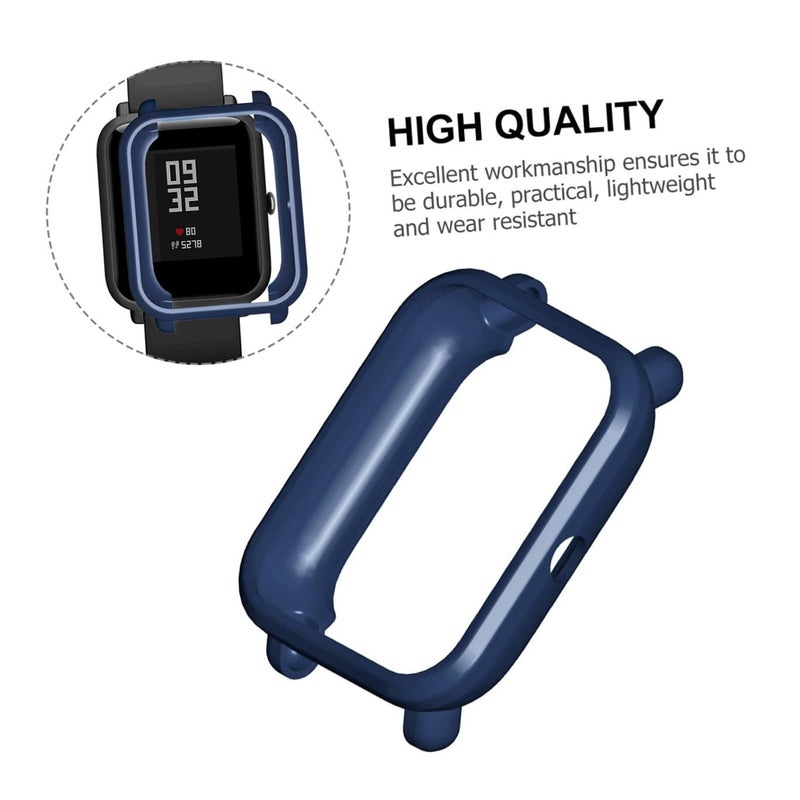 Blue Lightweight Protective Watch Case 4.2x3.6CM Durable Design For Men Women Everyday Gift - Image 4