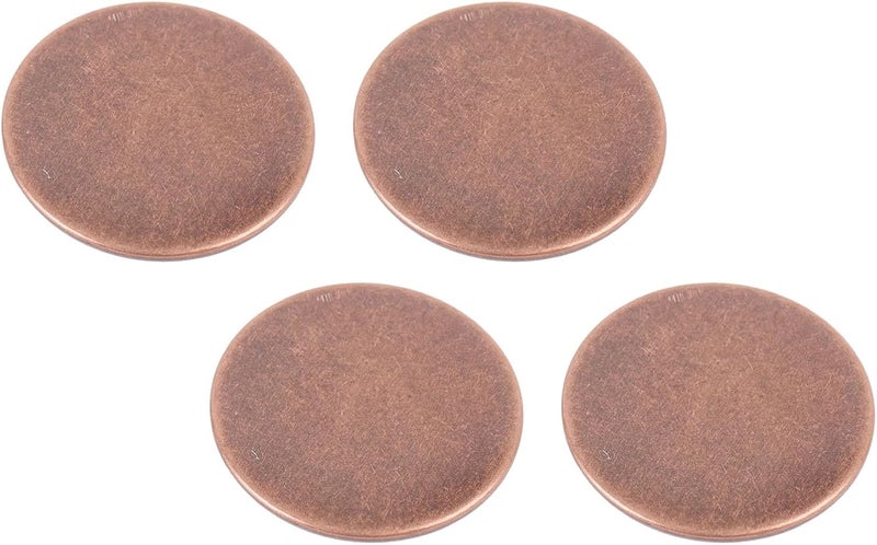 Halearo Smoothly Finish 17mm Red Bronze Pants Thread Rivet Set 125 Pcs Vintage Fashionable Button Kit - Image 4