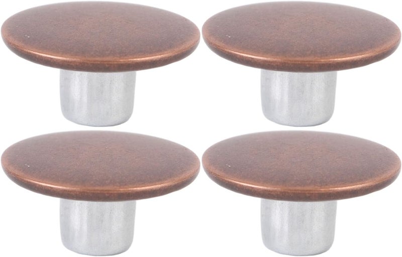 Halearo Smoothly Finish 17mm Red Bronze Pants Thread Rivet Set 125 Pcs Vintage Fashionable Button Kit - Image 2