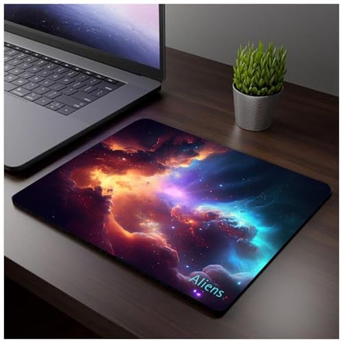 Aliens Mouse Pad for Computer, Laptop, Smooth Premium Cloth Surface, Non-Slip Rubber Base, Speed and Precision Operation Compatible with Laser and Optical Mouse, Gaming, Office, Home 230x190mm (NE-34) - Image 5