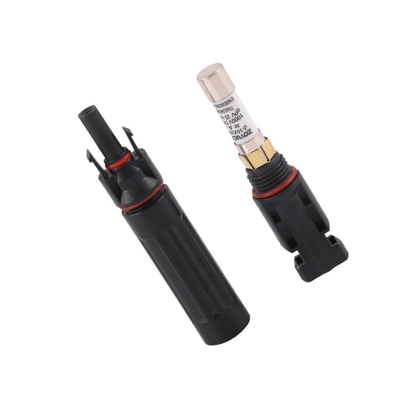 30A Solar Fuse Connector Weatherproof Easy Fixing For Photovoltaic Arrays - Image 2