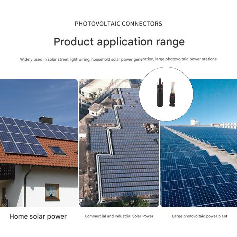 30A Solar Fuse Connector Weatherproof Easy Fixing For Photovoltaic Arrays - Image 3