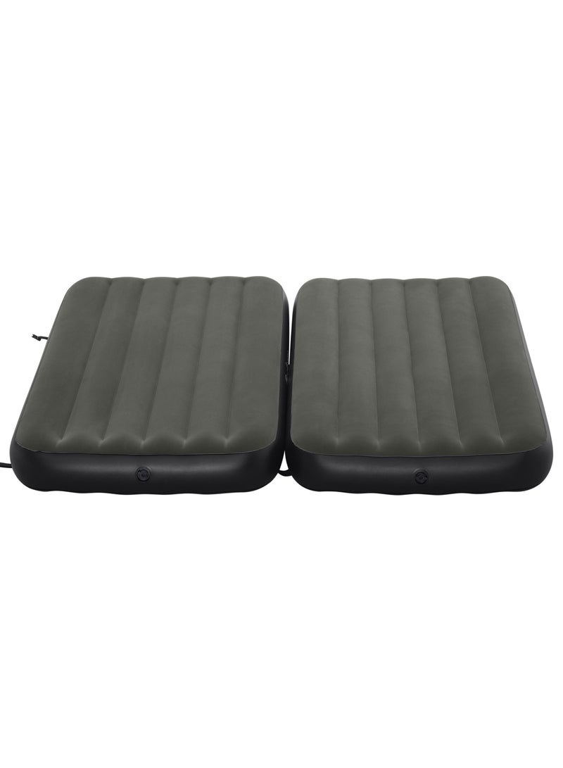 Bestway مرتبة هوائية Bestway 3 في 1 توأم/ملكي 188x99x25 سم | مرتبة هوائية | مرتبة قابلة للنفخ | سرير هوائي للتخييم الداخلي والخارجي - Image 3