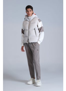 Lufian Emir Goose Feather Men's Vest Black  - Image 4