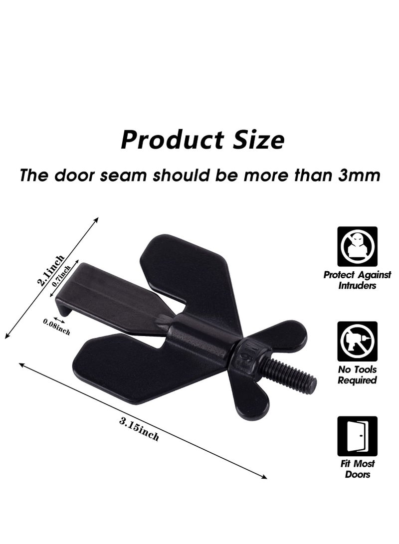Cobest Portable Door Lock for Enhanced Home Security - Travel Lockdown Device for Added Safety and Privacy in Hotels, Apartments, and College Dorms (1 Pack) - Image 4