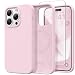 GONEZ Magnetic for iPhone 14 Pro Case Compatible with MagSafe AntiScratch Microfiber Lining Screen Protector Shockproof Slim Phone Silicone Cover 61 inch Pastel Pink - Image 2