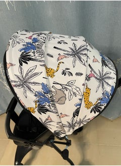 Generic Foldable and Lightweight Reversible Stroller with Canopy Suitable For 1-5-Year-old Children Can Be Semi-reclined and Seated  - Image 4