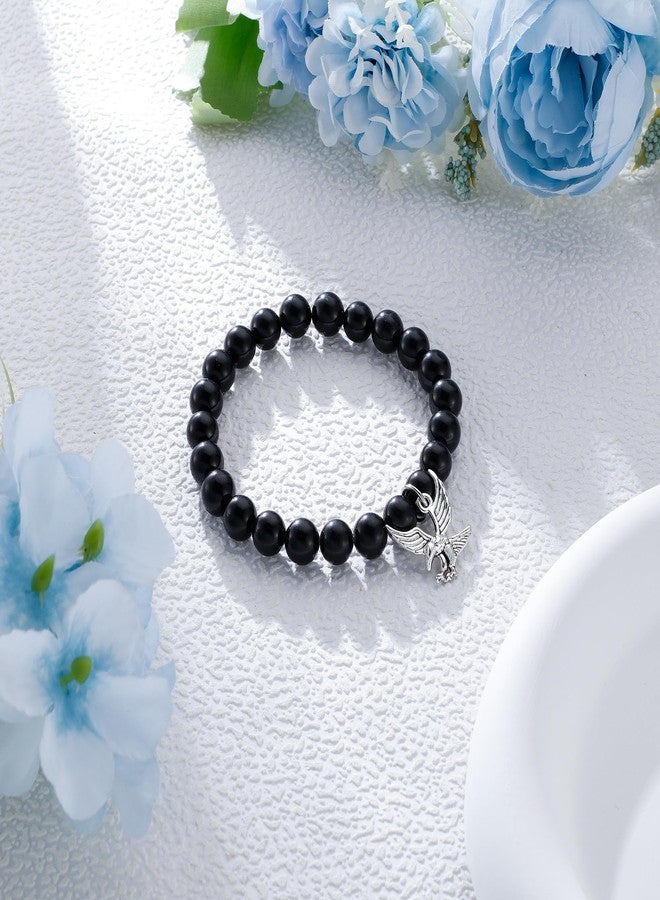 Fullrainbow Eagle Scout Gifts Eagles Bracelet Eagles Gifts (Black Eagle Bracelet) - Image 5