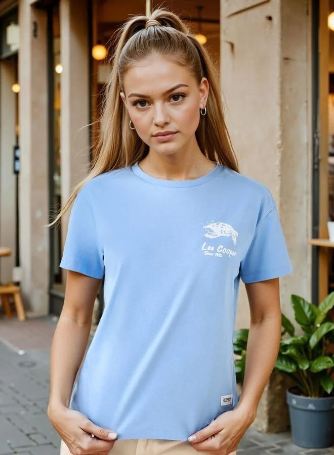 Lee Cooper Lee Cooper Logo Print Cotton T-shirt