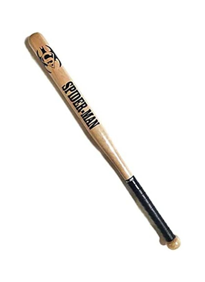 Generic Baseball Bat Made Of Beech Wood Batman Wood Color 80 Cm  - Image 1