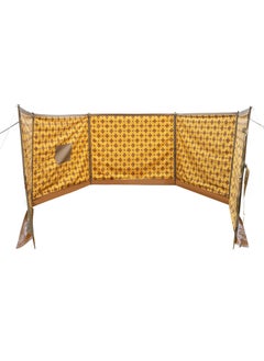 AL SANIDI Foldable windbreak for trips, Al-Mashab windbreak, Kaki, Size 800*125 Cm  - Image 1