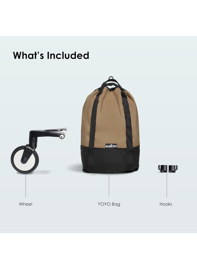 BABYZEN YOYO Stroller Bag - Provides Additional, Sturdy Storage for the Babyzen Yoyo2 Strollers & Prams - Includes Wheelbase & Hooks - Image 2