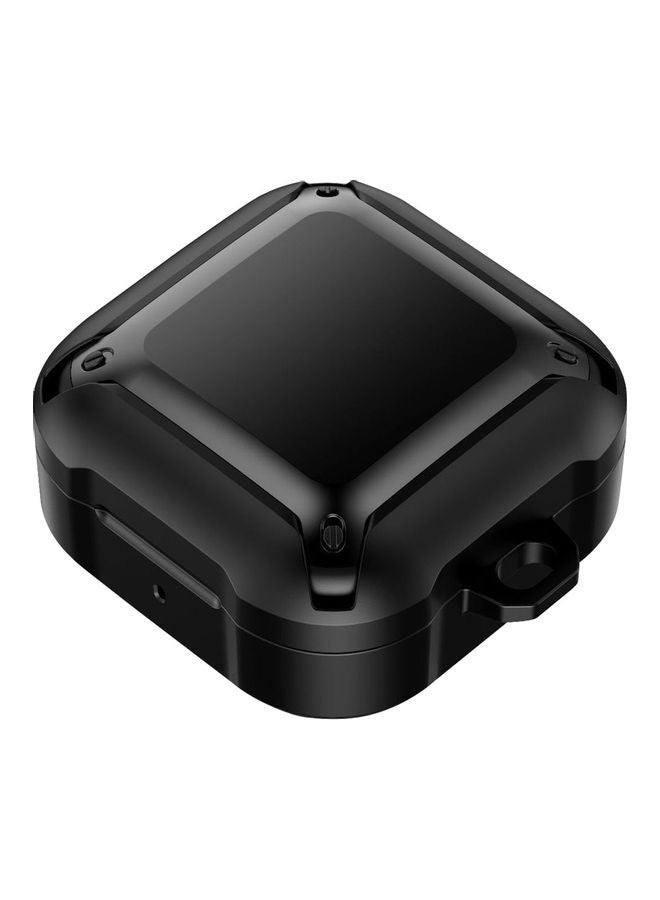 غطاء حماية واق لسماعات الأذن المزودة بتقنية البلوتوث مع إبزيم  لهاتف سامسونج جالاكسي لايف/ برو أسود - Image 1