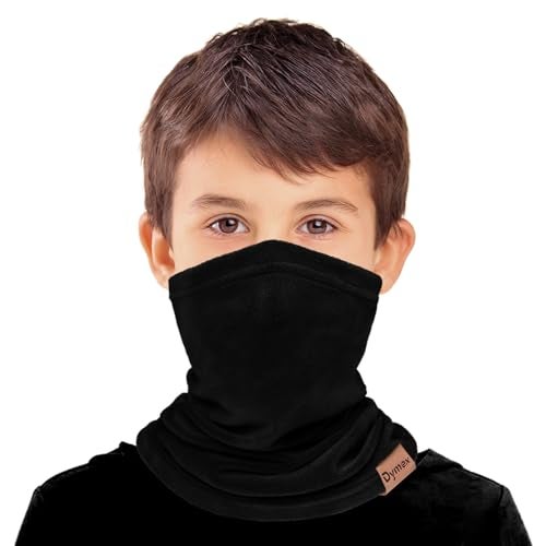 Dymex 2 PCS Kids Neck Warmer Gaiter Winter Fleece Neck Cover Balaclava Windproof Face Cover Mask for Ski Motorcycle - Image 2