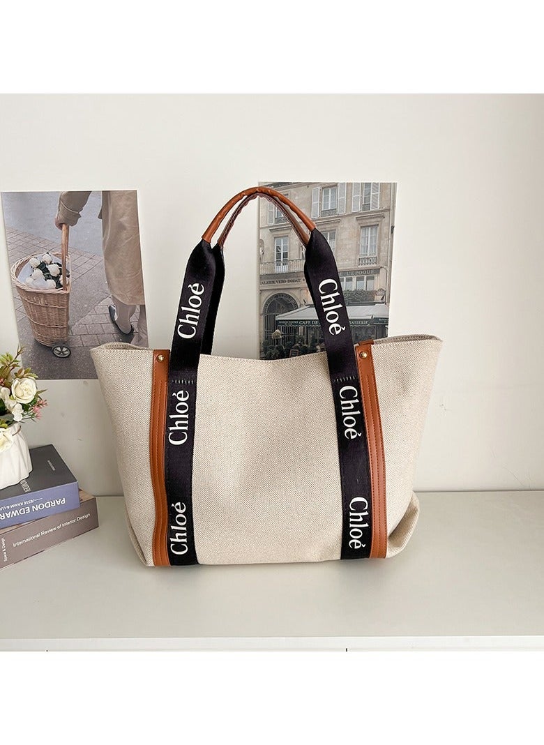 Chloe - Chloe Fashion Canvas Bag Tote Bag - Image 1