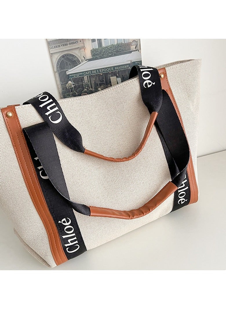 Chloe - Chloe Fashion Canvas Bag Tote Bag - Image 1