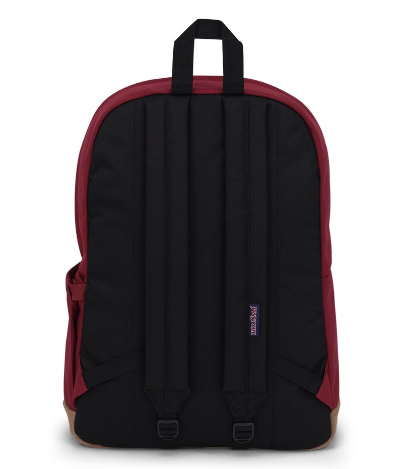 JanSport Right Pack Backpack - Durable Daypack with Padded 15" Laptop Sleeve, Spacious Main Compartment & Integrated Water Bottle Pocket - Russet Red - Image 2