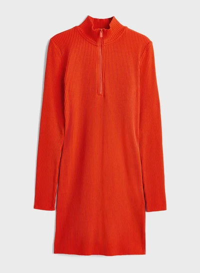 H&M Ribbed Knit Dress