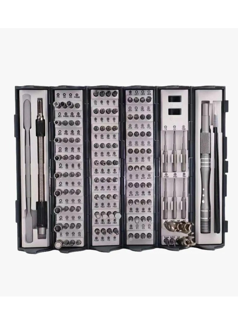 Denx A luxurious screwdriver set for home, car and mobile phones with 128 different multi-use pieces from DENX - Image 3