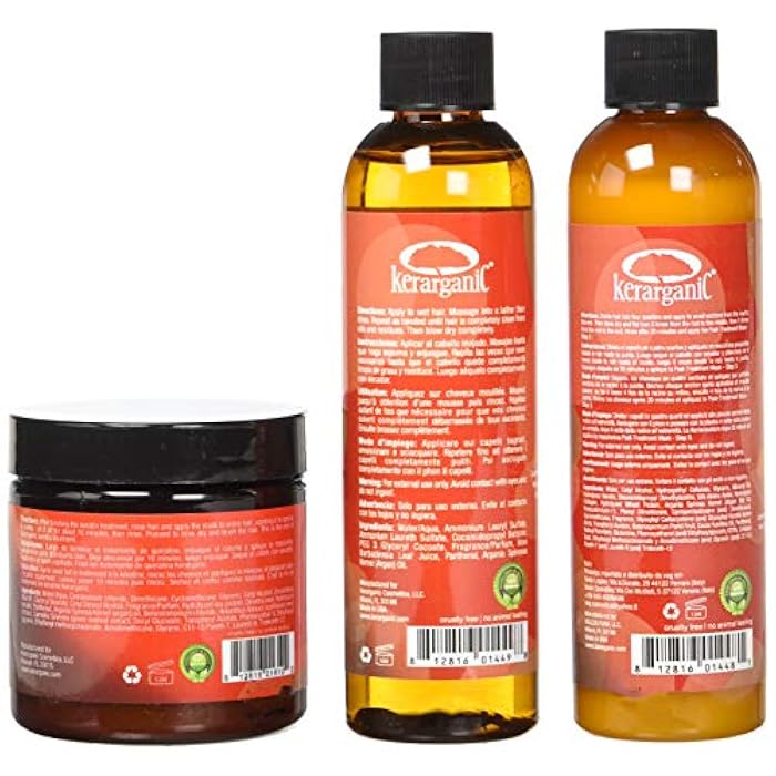 kerarganic KERATIN TREATMENT SET - ORGANIC - FORMALDEHYDE FREE - 4-oz - Image 2