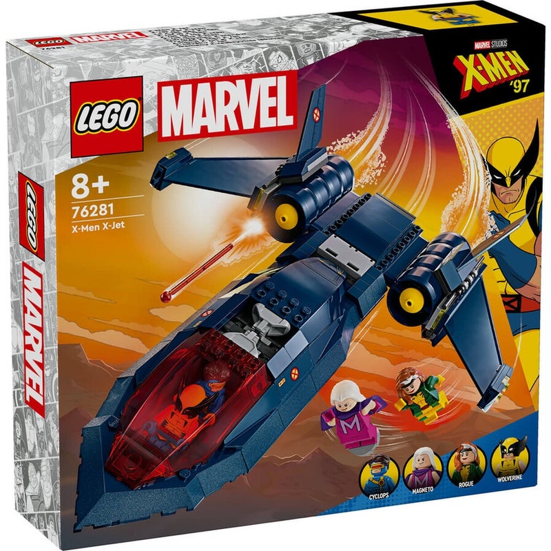 LEGO - Marvel X-Men X-Jet 359 Pieces - 76281 - Image 1