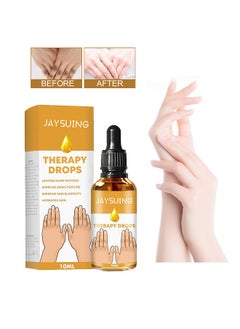 Jaysuing Therapy Drops Whitening Hand Knuckle Glow Serum, Restoring Hand Treatment, Moisturizing, Exfoliates and Reduces Unbalanced Pigmentation, for Removing Dark Knuckle Elbow, Brighter, Firmer Skin  - Image 1