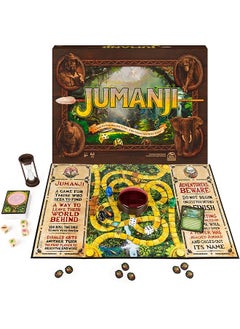 Spin Master Games Jumanji The Game The Classic Scary Adventure Family Board Game Based On The Action Comedy Movie For Kids And Adults Ages 8 And Up  - Image 1