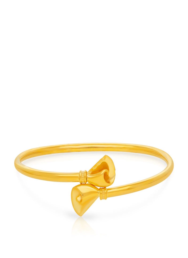 Malabar Gold and Diamonds 22k 916 Purity Malabar Gold Bangle DZBN127Y23  - Image 1