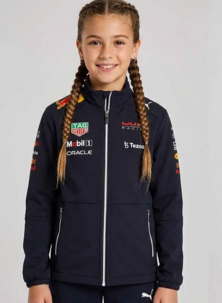 ريد بل Red Bull Racing Unisex Kid's Team Softshell Jacket