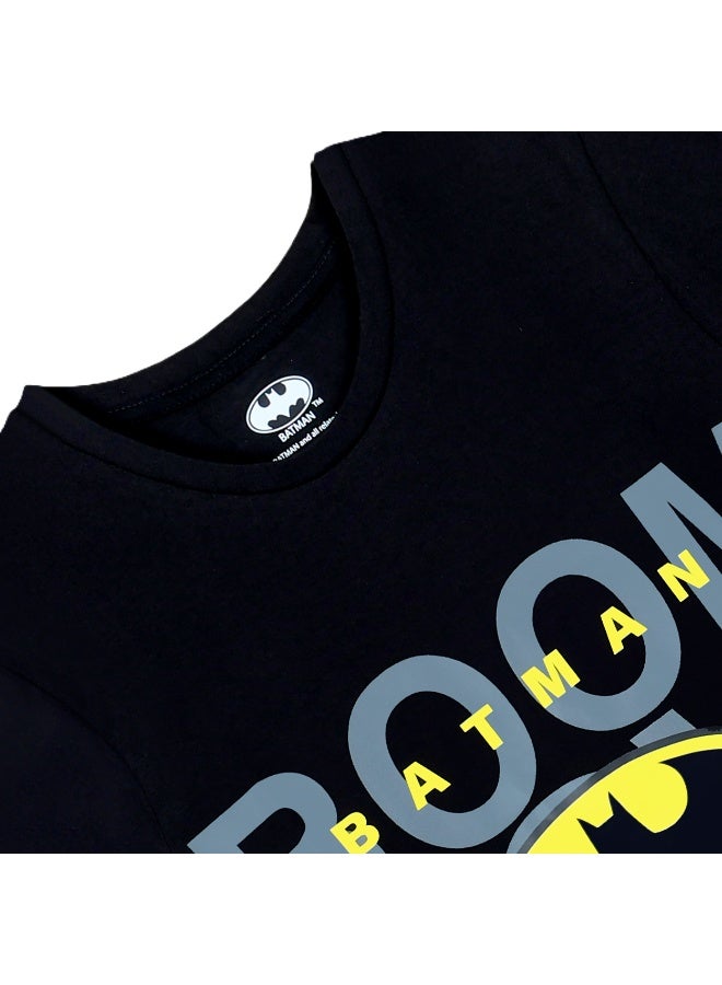 Warner Bros. Batman  Boy's Short Sleeve 100% Cotton T-Shirt - Image 5