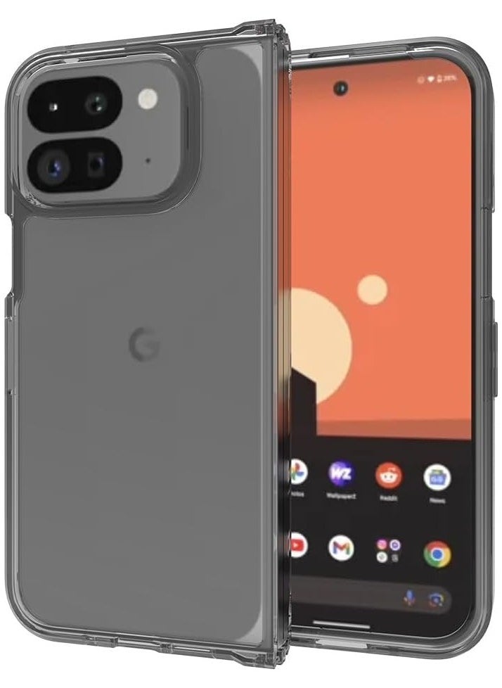 General - Case for Google Pixel 9 Pro Fold (2024),Clear Ultra Thin Crystal Soft TPU Rubber Scratch Resistant Anti-Slip Phone Case for Pixel 9 Pro Fold - Image 1