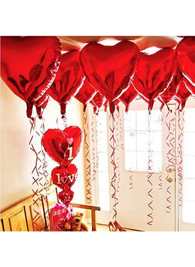 سوتشات مجموعة بالونات سوتشات الحمراء على شكل قلب وبالونات الحب لعيد الحب وحفلات الزفاف وأعياد الميلاد، 11 قطعة - Image 2