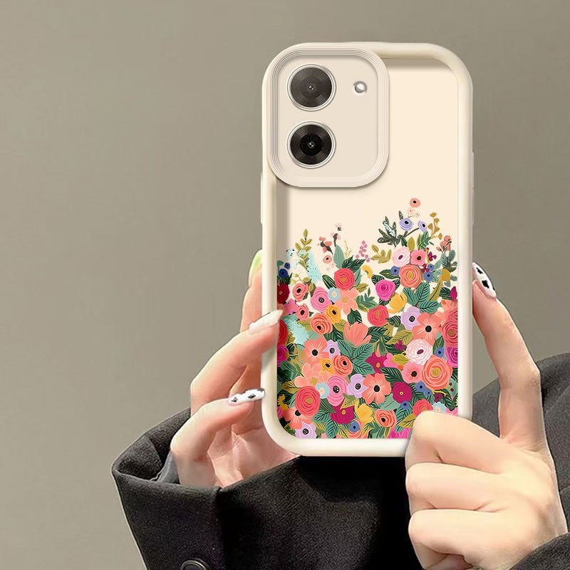 Black Soft TPU Phone Case For Moto G85 5G Stylish Pattern Protective Cover - Image 5