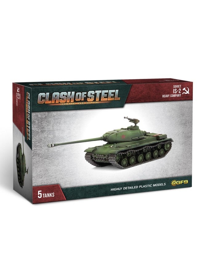 Gale Force Nine Gale Force Nine Clash of Steel: Tabletop Tank Battles - Soviet is-2 Heavy Company - Image 1
