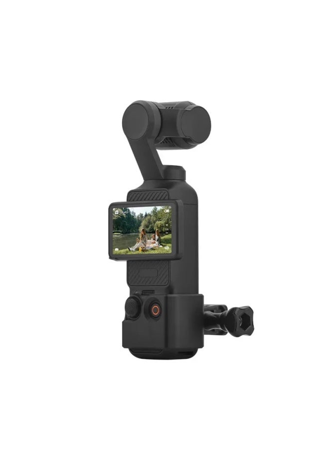 Generic BRDRC Protective Edge Frame For DJI OSMO POCKET 3 Camera Adapter Accessories Sports Camera Protection Case-Color:Adapter Frame + Backpack Clip + Chest Strap (3-piece Set)  - Image 3