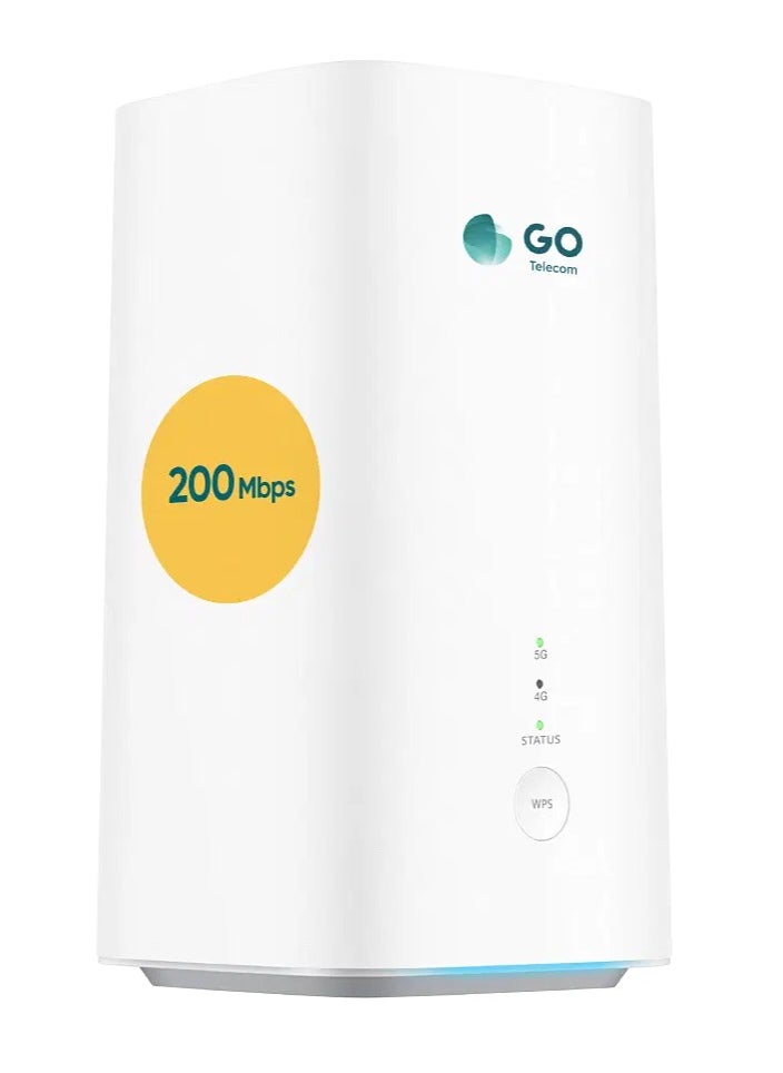 GO Telecom 5G Huawei CPE H155-381 Wireless Hotspot With STC SIM – Compatible with STC Network