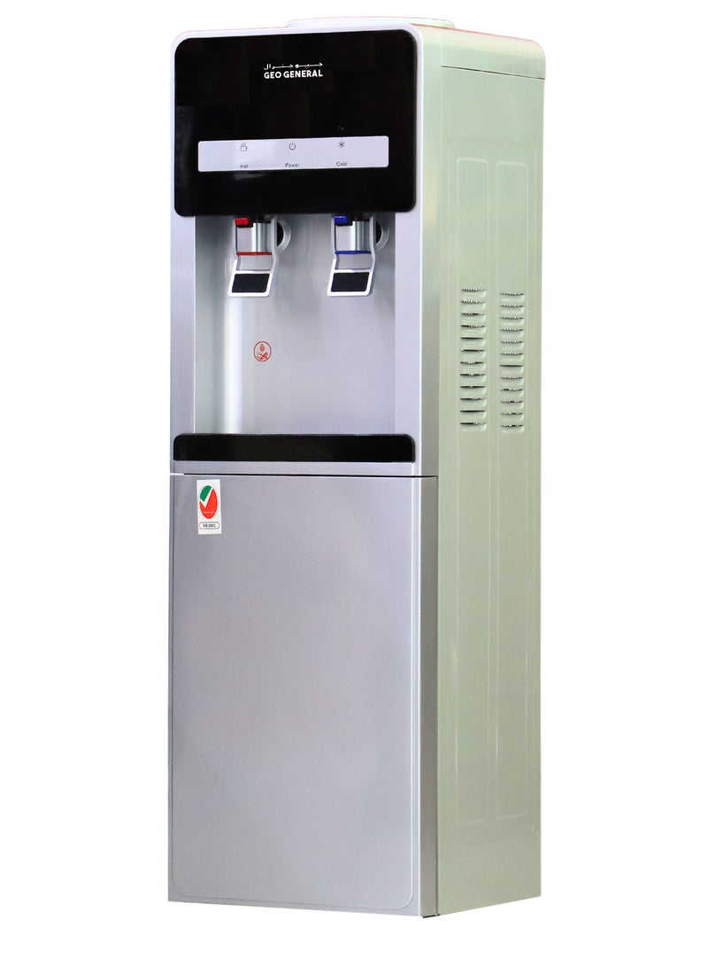 GEO GENERAL Large Water Cooler Dispenser with Hot & Cold Water – Top Loading, High Capacity for Home & Office Use - Image 1
