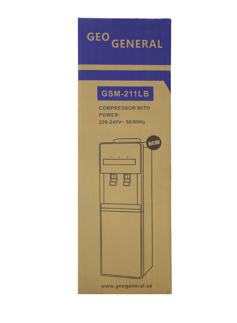 GEO GENERAL Large Water Cooler Dispenser with Hot & Cold Water – Top Loading, High Capacity for Home & Office Use - Image 3