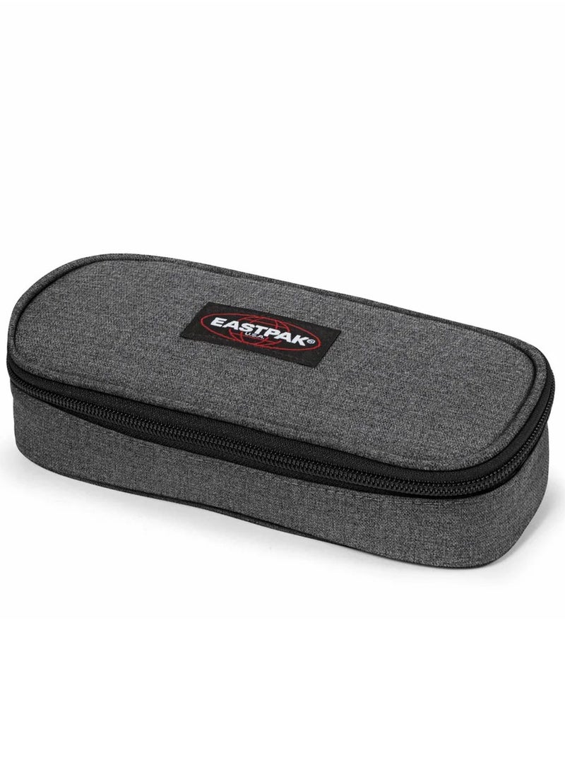 EASTPAK Oval Single Hard Pencil Case Black Denim  - Image 3