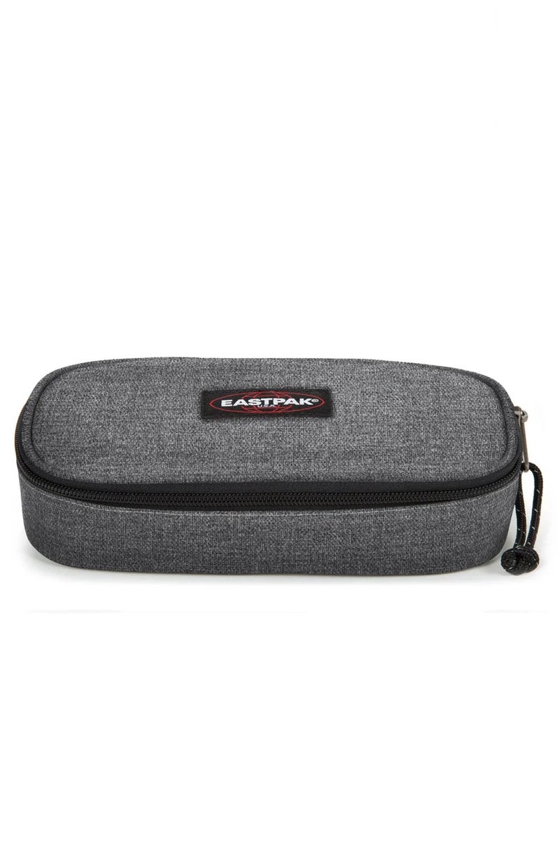 EASTPAK Oval Single Hard Pencil Case - Black Denim  - Image 1