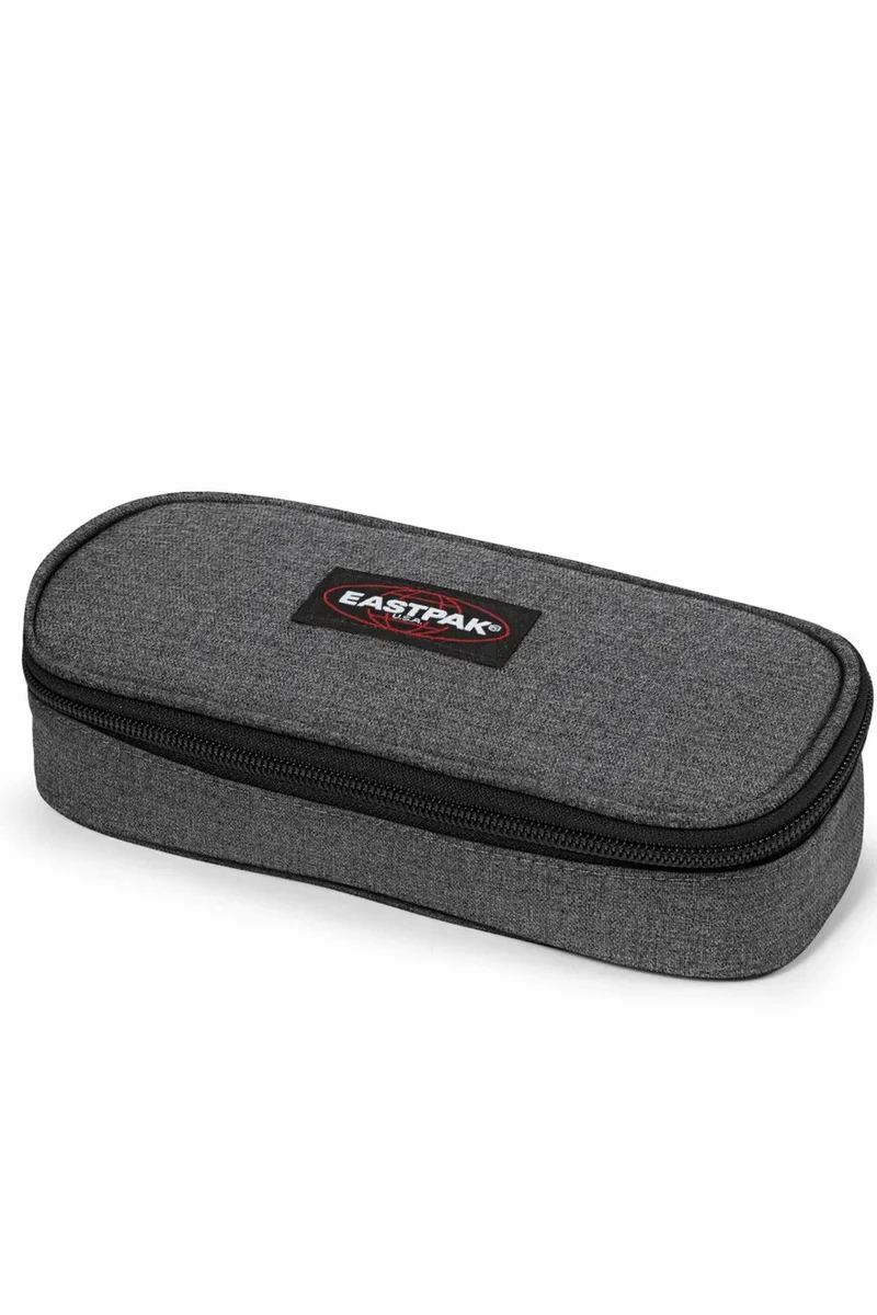 EASTPAK Oval Single Hard Pencil Case - Black Denim