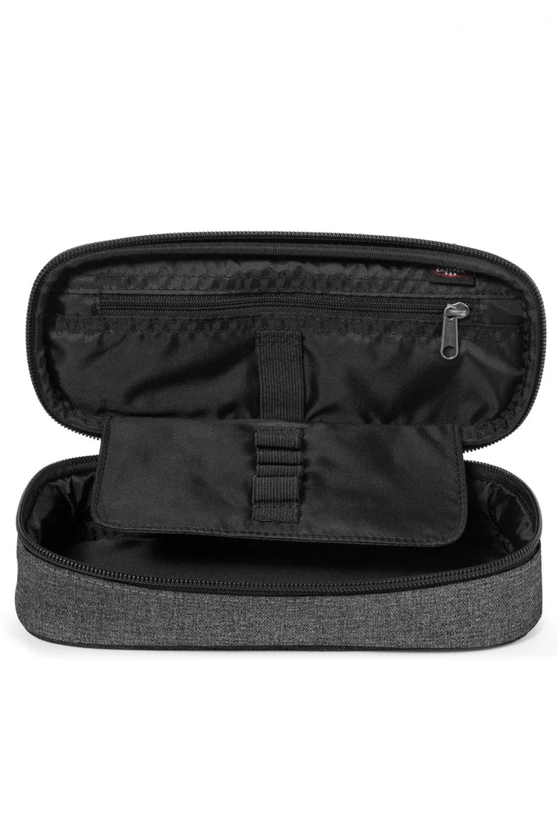 EASTPAK Oval Single Hard Pencil Case - Black Denim