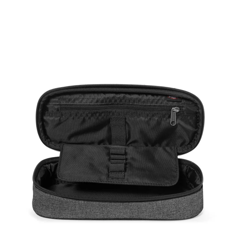 Eastpak Eastpak Oval Single Black Denim Pencil Case